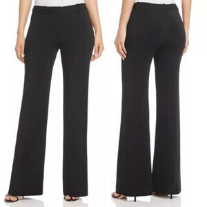 Kobi Halperin  Melina Dress Pants Wide Leg Flat Front Front Crease